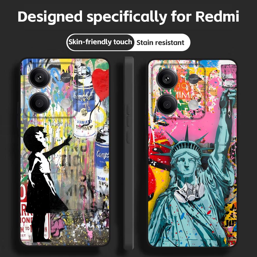 بانكسي الكتابة على الجدران الف - مراجعة Xiaomi Redmi Note 13 وسعره